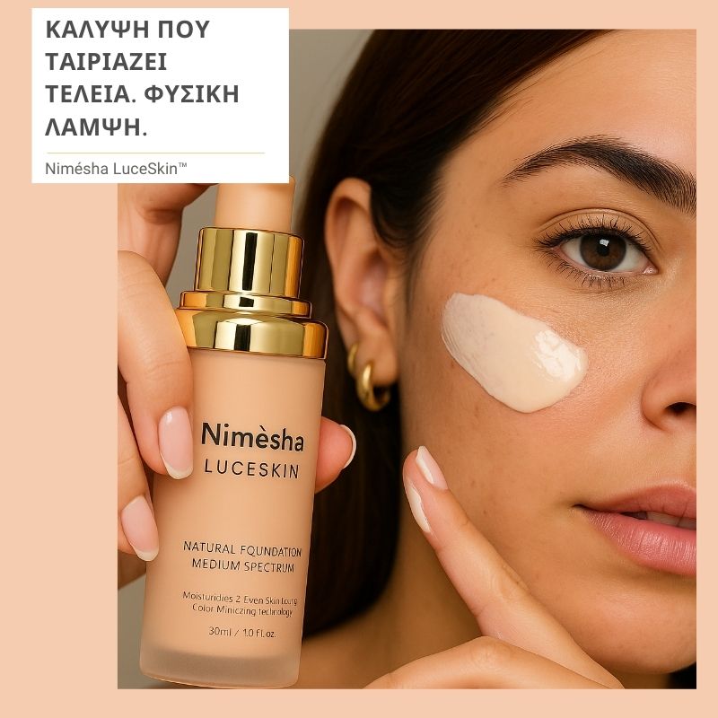 LuceSkin Το 4-σε-1 foundation που γίνεται ένα με την επιδερμίδα σου